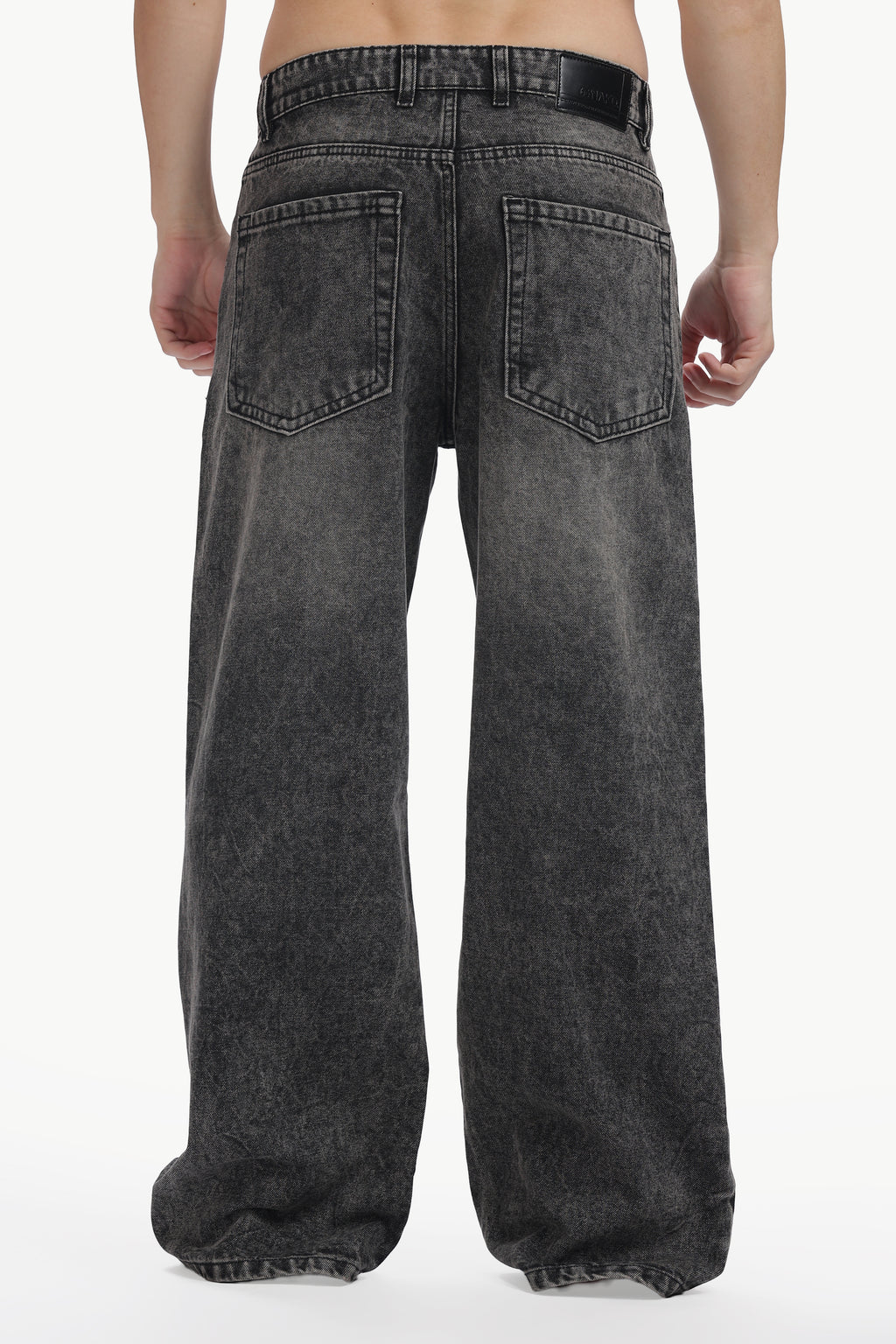 Storm Grey Relaxed Denim