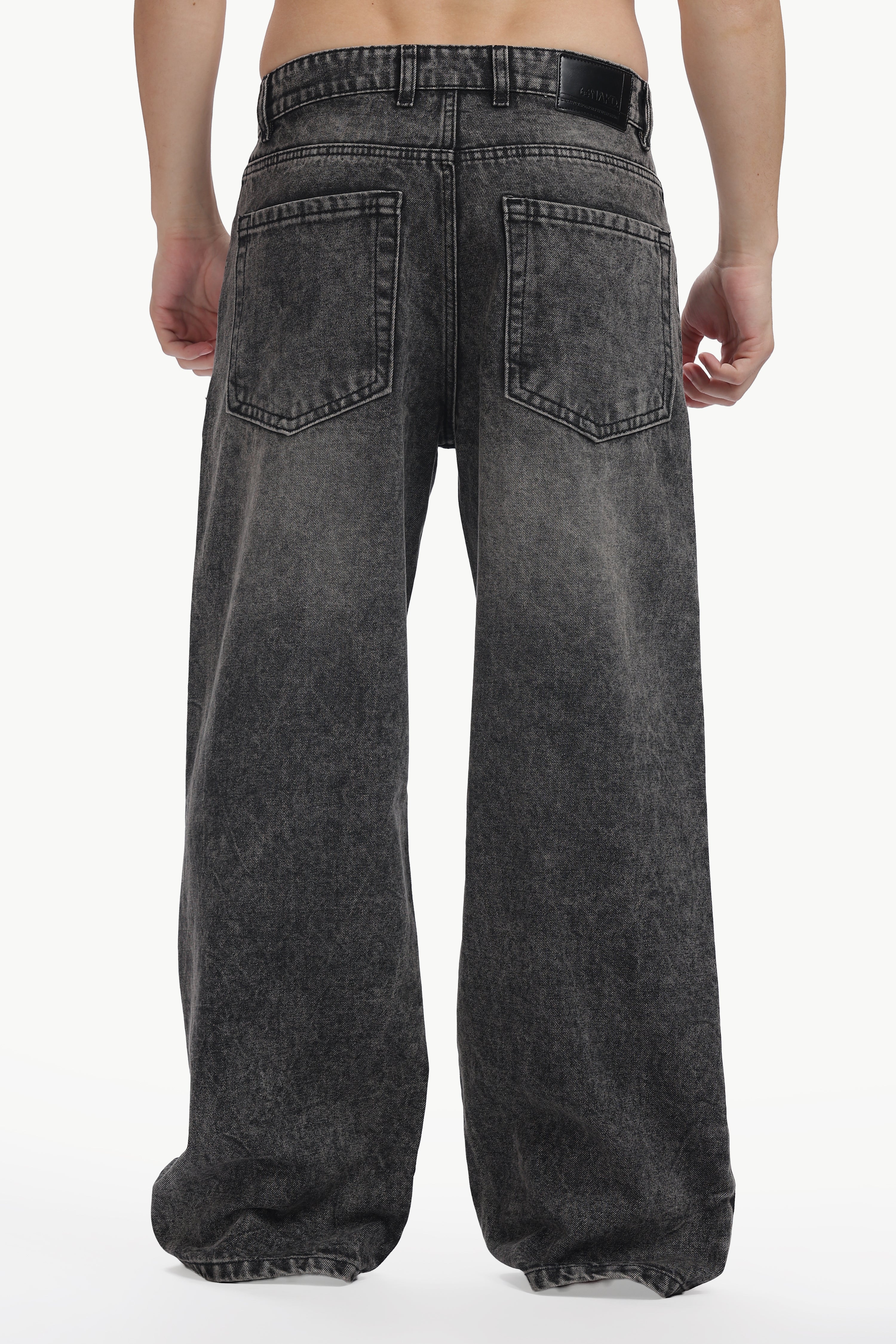 Storm Grey Relaxed Denim