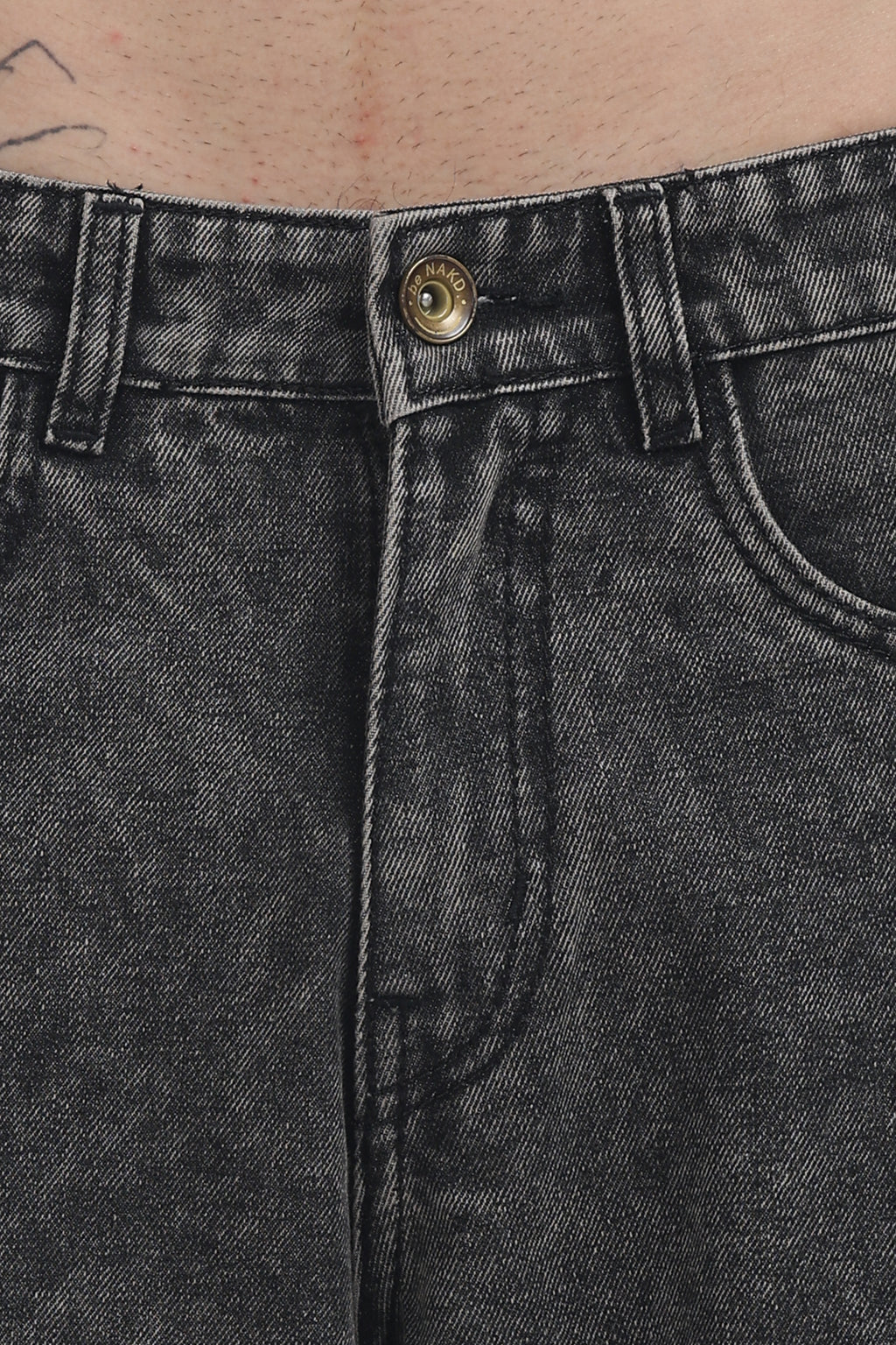 Storm Grey Relaxed Denim