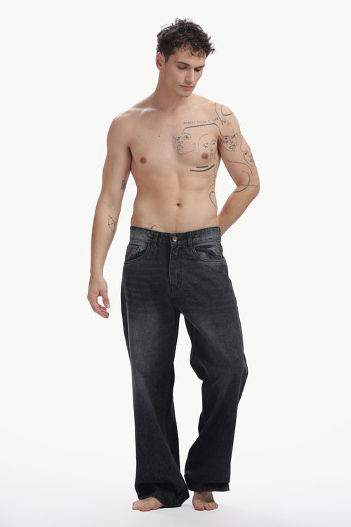 Dark Mist Baggy Jeans
