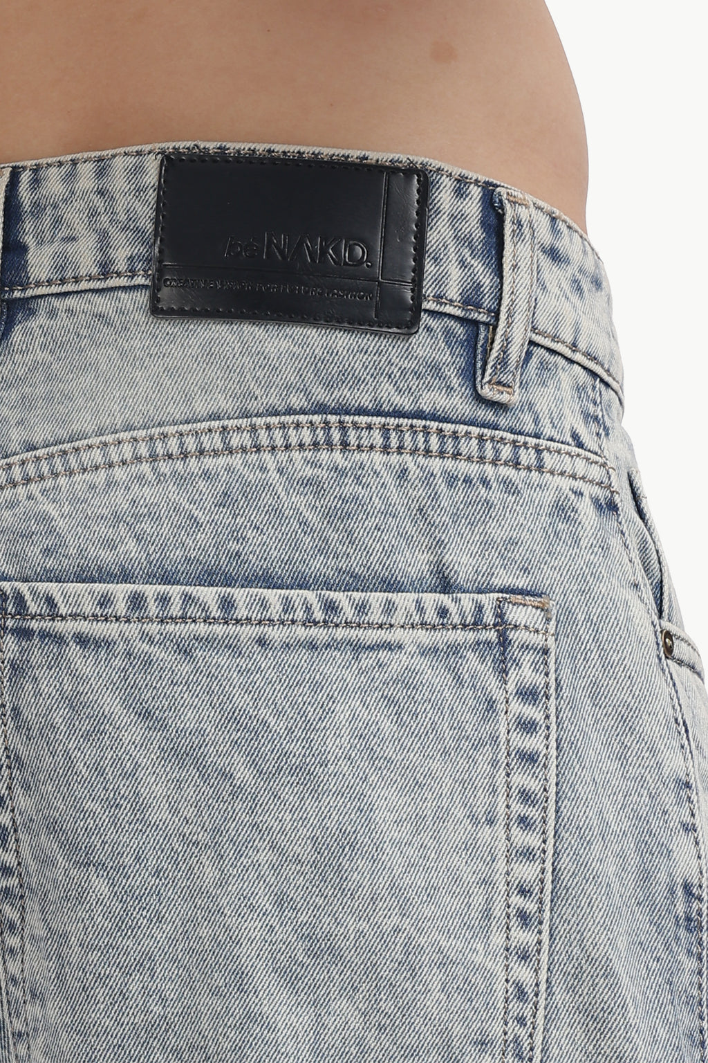 Silver Frost Baggy Jeans